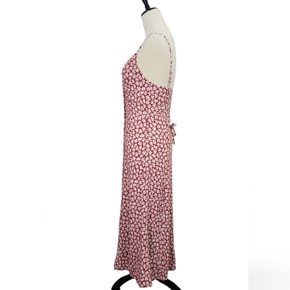 ❤️ Reformation Red Floral Midi Dress - Picture 5 of 10